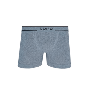 Cueca Lupo Boxer Masculina Microfibra Sem Costura 17800-001 Cinza