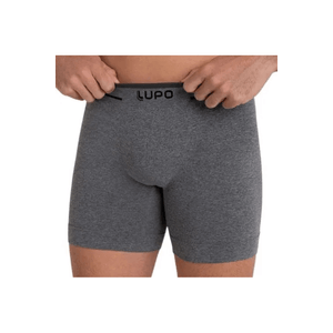 Cueca Lupo Boxer Masculina Microfibra Sem Costura 17800-001 Cinza