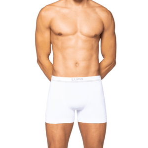 Cueca Boxer Lupo Sem Costura Microfibra 00436-004 Branco