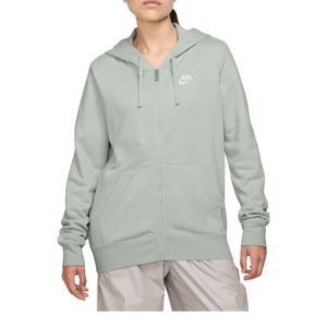 Jaqueta Nike Sportswear Club Fleece Feminina Dq5471-034 Cinza