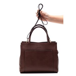 Bolsa De Mao Linea Bella 6016 Marrom