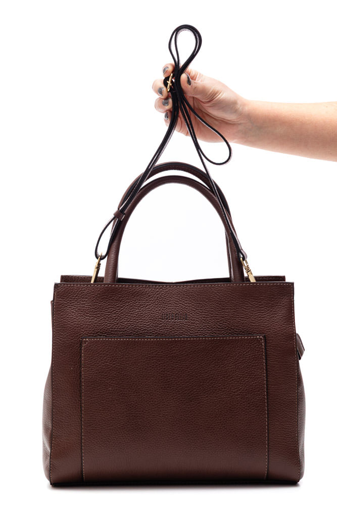 Bolsa-De-Mao-Linea-Bella-6016-Marrom