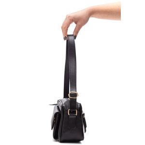 Bolsa Transversal Linea Bella 6015 Preto