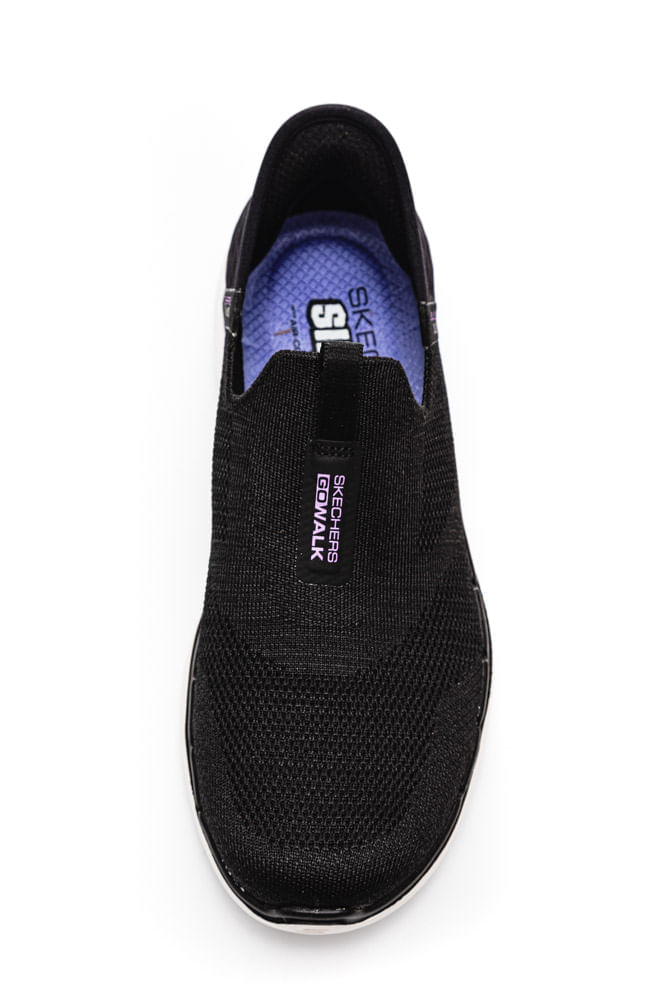 Tenis-Sapatilha-Feminino-Skechers-Go-Walk-6---Fabulous-View-Preto