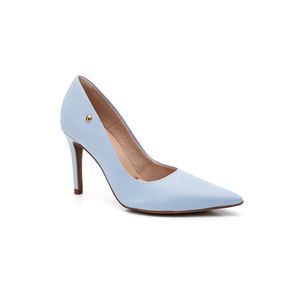 Sapato Bebecê Scarpin Feminino Salto Alto Fino T9430-256 Azul