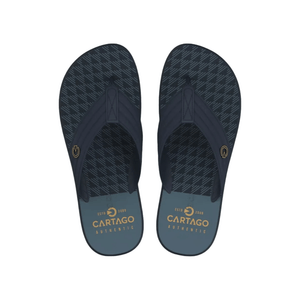 Chinelo Cartago Montreal Masculino Tiras Slim 11729-Bo282 Azul