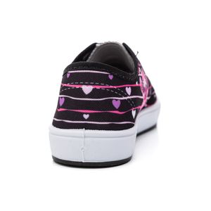Tênis Ortobessa Casual Infantil Menina Estampa 24-I Preto