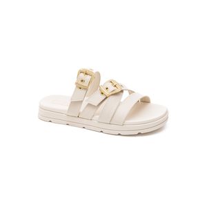Chinelo Rasteira Moleca 5490.124.9569 Off-White
