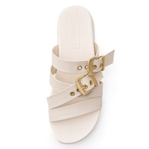 Chinelo Rasteira Moleca 5490.124.9569 Off-White