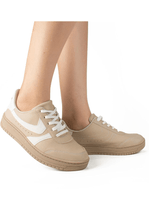 Tenis-Dakota-Casual-Feminino-Sola-Caixa-Da791-01-Bege