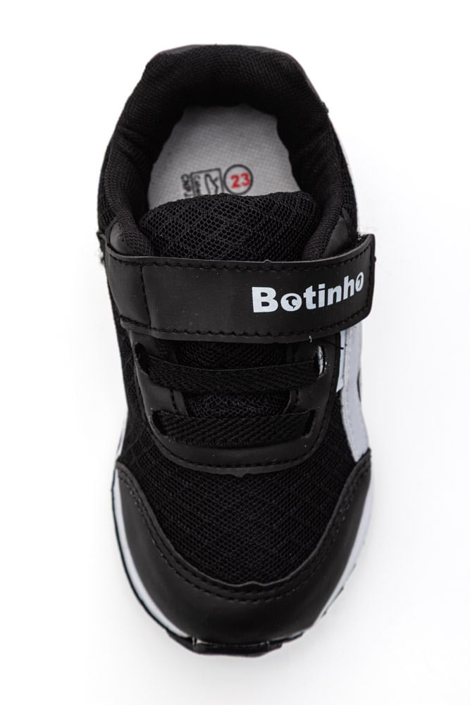 Tenis-Botinho-Casual-Infantil-Menino-Velcro-Bt704m-Preto