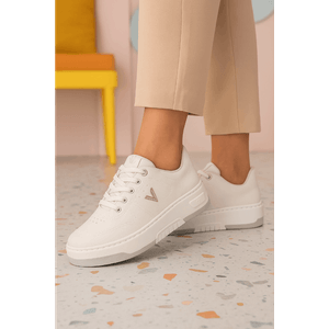 Tênis Via Marte Casual Feminino Napa 126-012-04 Branco