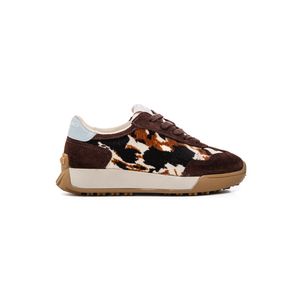 Tênis Bottero Casual Feminino Couro Camurça 371503 Bege