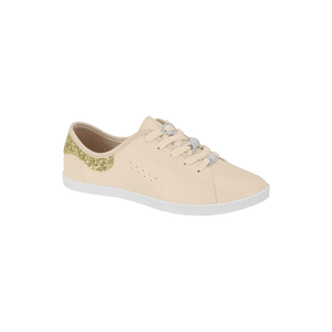 Tênis Beira Rio Casual Feminino Glitter 4205.151.17079 Bege