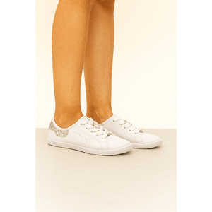 Tênis Beira Rio Casual Feminino Glitter 4205.151.17079 Branco