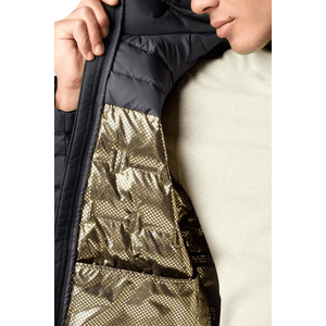 Jaqueta Down Columbia Masculina Grand Trek Iii Com Capuz Preto