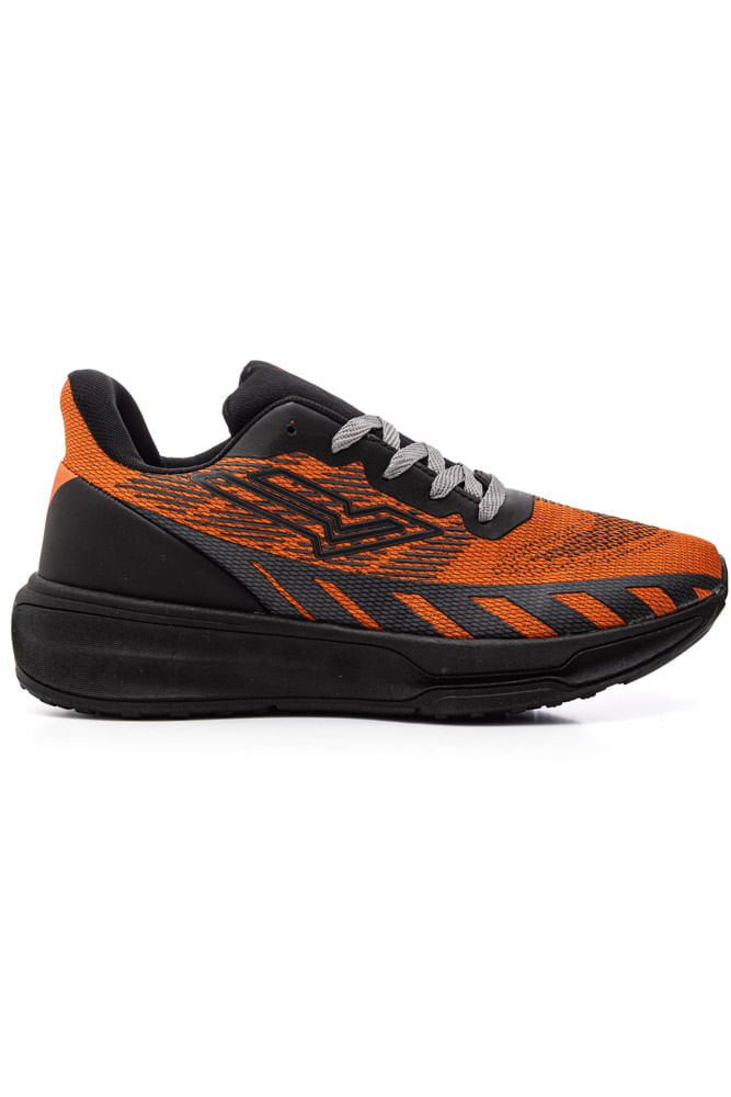 Tênis Veloce Caminhada Masculino V5405-1421 Laranja