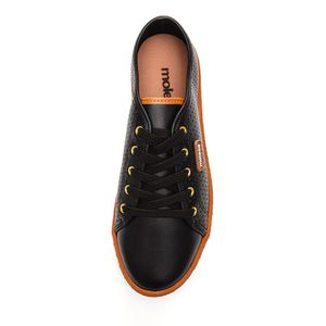 Tênis Moleca Casual Feminino Cadarço 5712.205 Preto