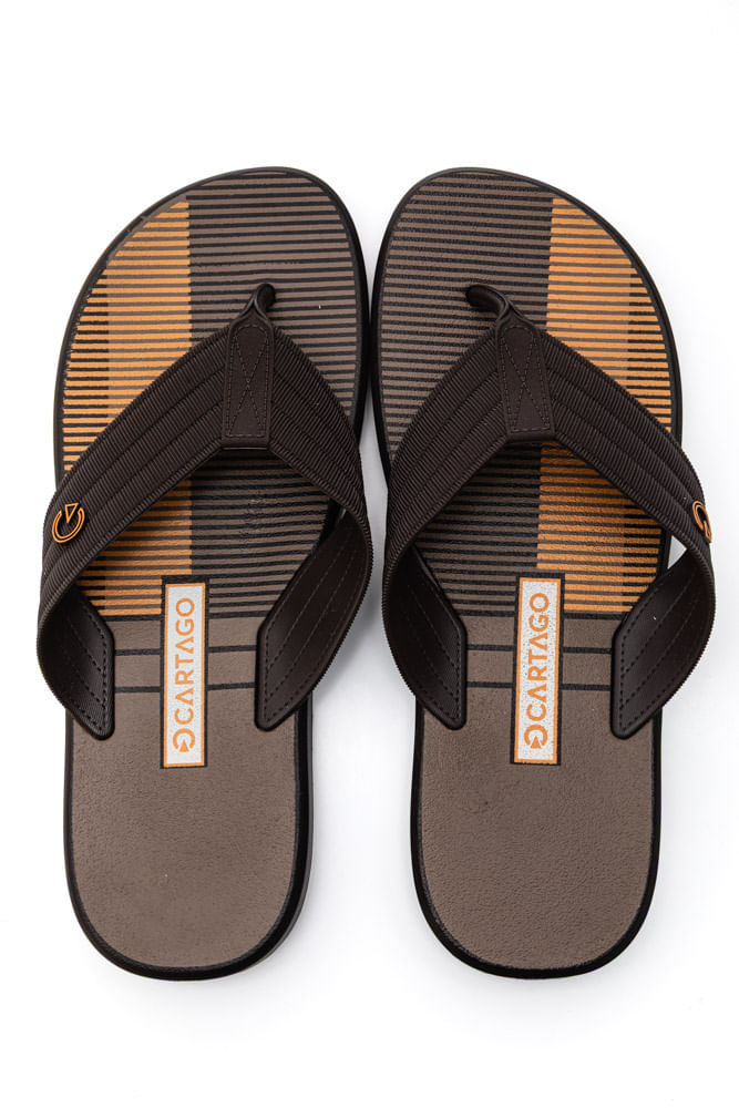 Chinelo-Cartago-11729-Bi162-Marrom