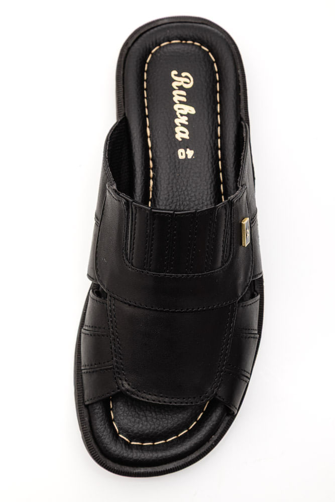 Chinelo-Rubra-Masculino-em-Couro-Atanado-444-Preto