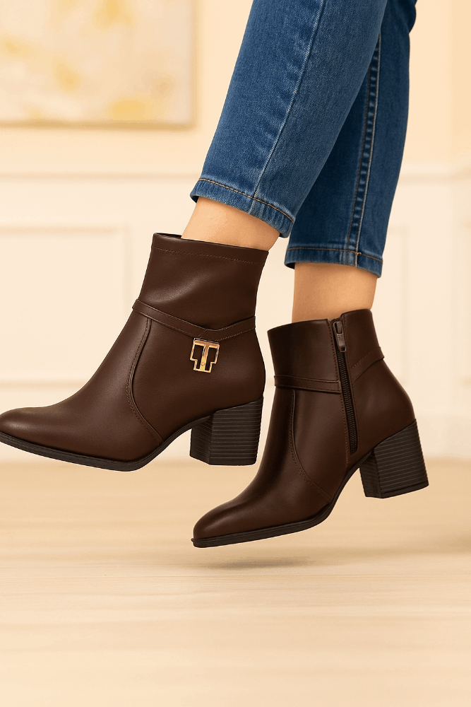 Bota-Cha-De-Mel-Cano-Curto-Feminina-Salto-Bloco-8000-Marrom