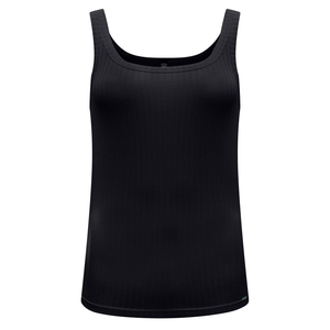 Regata Básica Lunender Canelada Viscose 00469 Preto