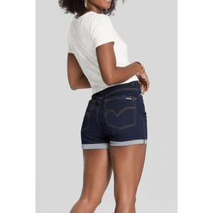 Blusa Cropped Lunender Malha Canelada 00465 Off-White