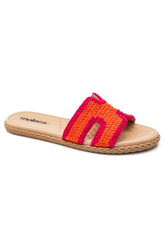 Chinelo Rasteira Moleca 5452.255.22465 Pink