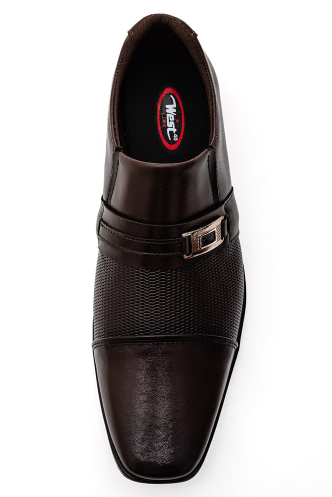 Kit-Sapato-Social-West-Line-Masculino-Classic---3-Pecas-1814-Marrom