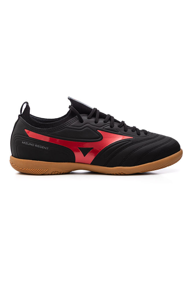 Chuteira Mizuno Regent In Masculina Futsal Ptovmh Preto