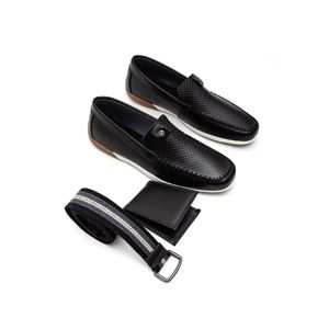 Sapato West Line 135408 Kit Preto