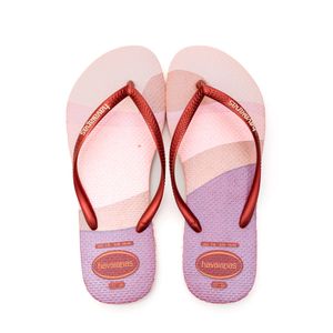 Chinelo Havaianas Slim Palette Glow Feminina Rosa