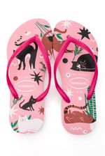 Chinelo-De-Dedo-Havaianas-Slim-Pets-Fc-Rosa