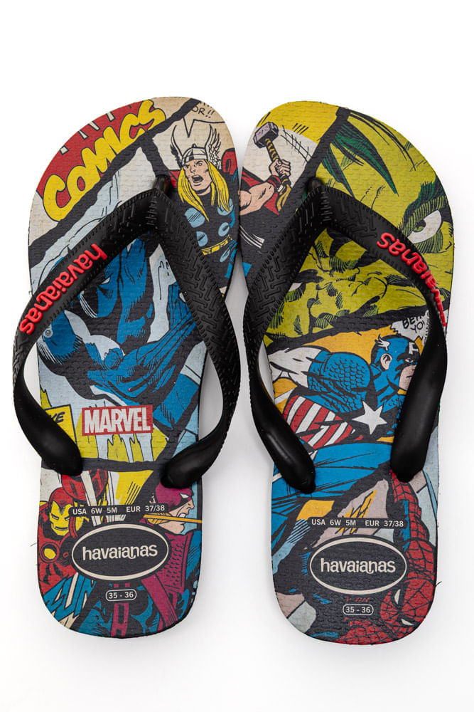 Chinelo-Havaianas-Masculino-Top-Marvel-Ii-2563-Preto