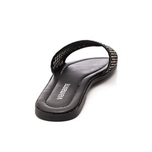 Chinelo Rasteira Via Marte Preto