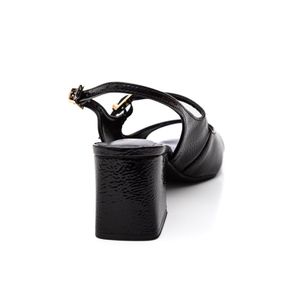 Sandalia Via Marte 100-013-01 Preto