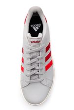 Tenis-Adidas-Grand-Court-Base-Jr8890-Cinza