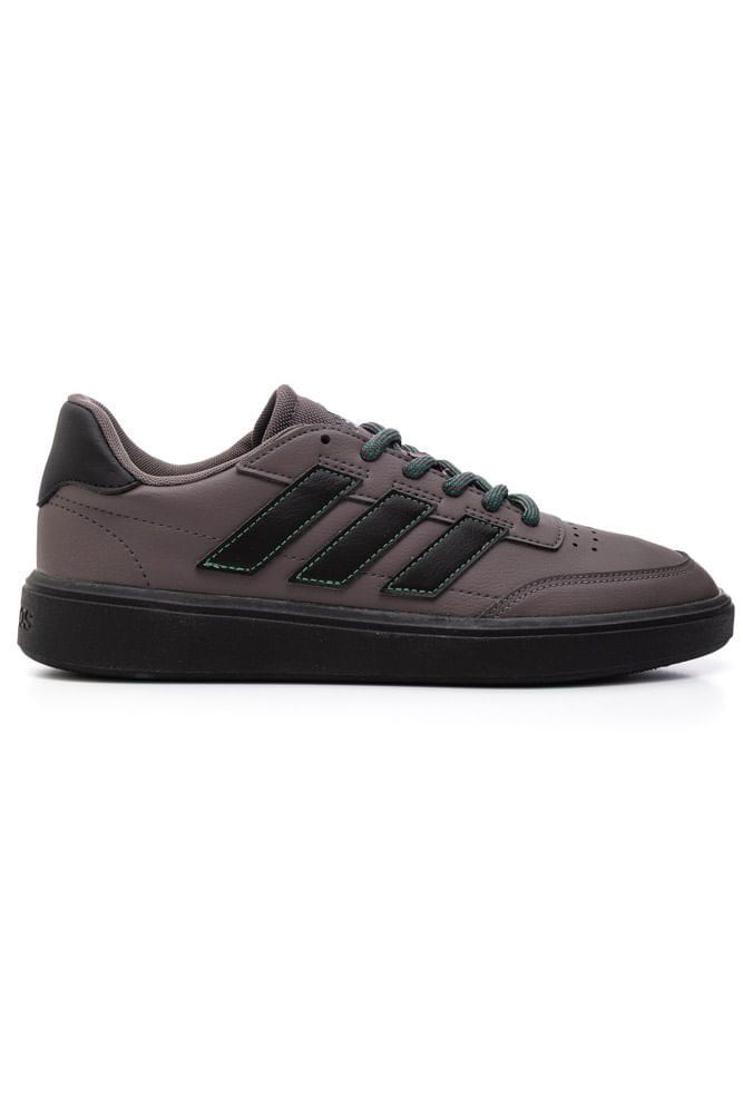 Tenis-Adidas-Courtblock-Casual-Jq8219-Chumbo