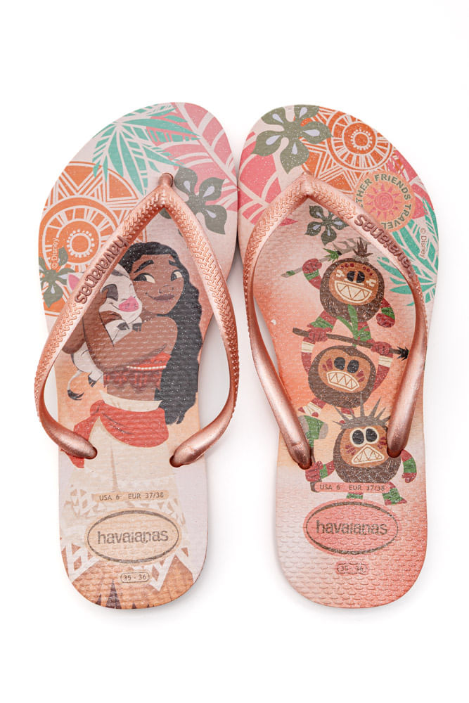 Chinelo-Havaianas-Kids-Slim-Princess-Infantil-Rosa-Claro