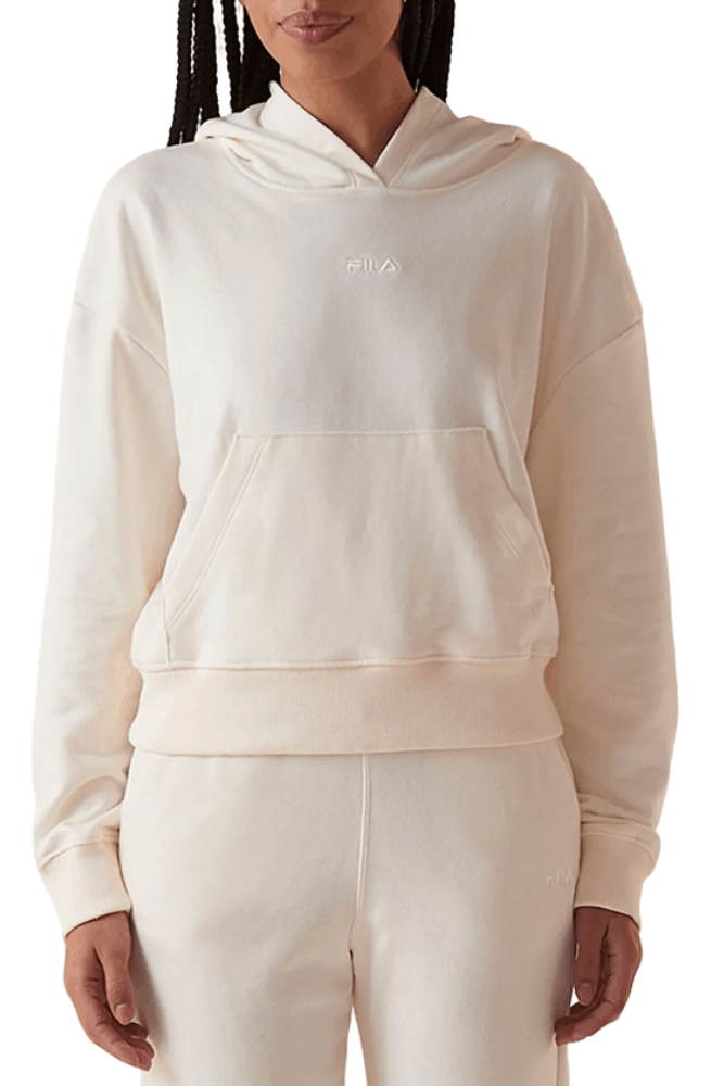 Casaco Fila Classic B Feminino Com Capuz F12l01672 Off-White