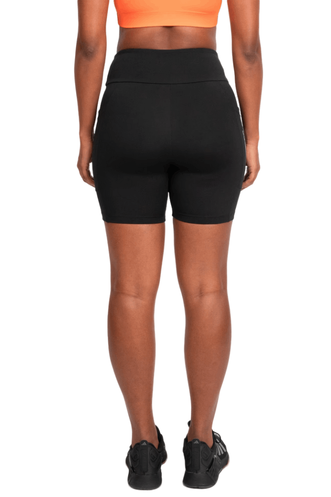 Shorts-Adidas-3-Listras-Feminino-Com-Bolso-Jw1600-Preto
