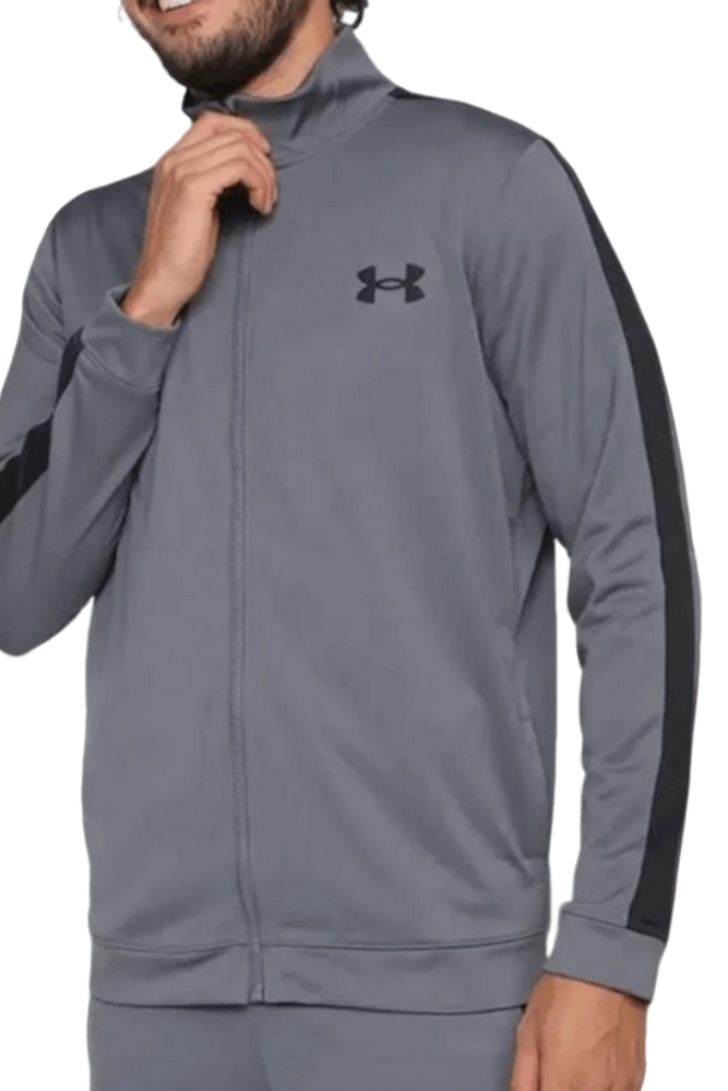 Agasalho Under Armour Ua Rival Knit Masculino De Treino 1357139 Cinza