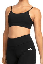 Top-Adidas-Essentials-Suporte-Leve-Jw4433-Preto