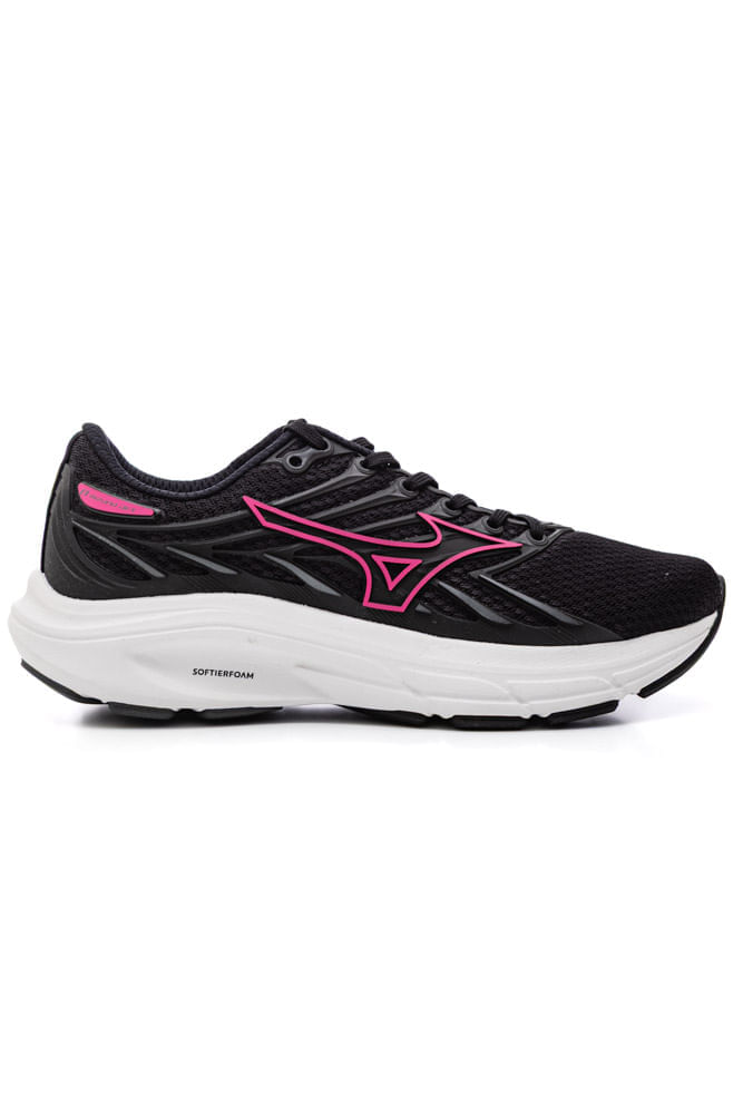 Tênis Mizuno Jet 8 Feminino De Corrida Ptorxo Preto