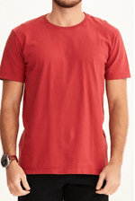 Camiseta-T-Shirt-Mode-On-Masculina-Manga-Curta-Algodao-12443-Vermelho