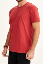 Camiseta-T-Shirt-Mode-On-Masculina-Manga-Curta-Algodao-12443-Vermelho
