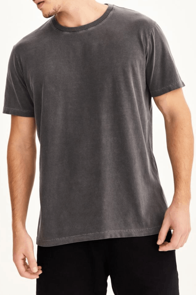 Camiseta-T-Shirt-Mode-On-Masculina-Manga-Curta-Algodao-12443-Chumbo