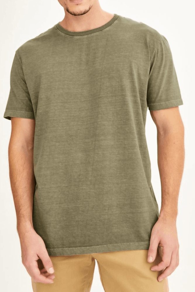 Camiseta-T-Shirt-Mode-On-Masculina-Manga-Curta-Algodao-12443-Caqui