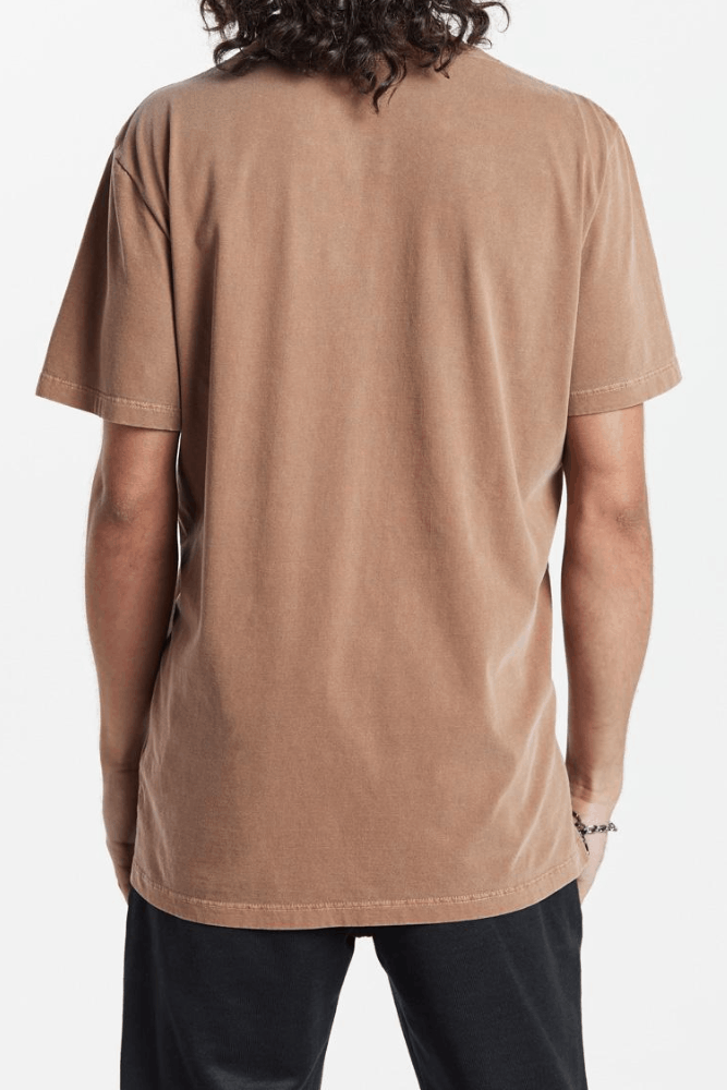 Camiseta-T-Shirt-Mode-On-Masculina-Manga-Curta-Algodao-12443-Marrom