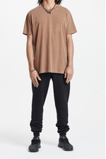 Camiseta-T-Shirt-Mode-On-Masculina-Manga-Curta-Algodao-12443-Marrom